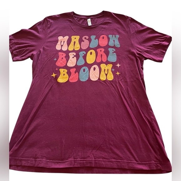 Bella Canvas Tops - Bella Canvas Maroon T-Shirt
